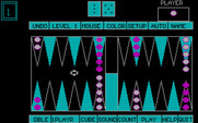 World Champion Backgammon for IBM PC/Compatibles - Select your next move...