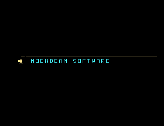Zero Zone TI-99/4A Screenshot: By Moonbeam Software...