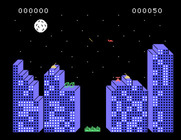 Zero Zone for TI-99/4A - Game start.