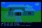 Dragon's Keep for Atari 8-bit - The starting location...