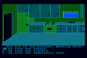 Dragon's Keep for Atari 8-bit - Here's the kitchen.