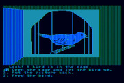 Dragon's Keep for Atari 8-bit - This bird could use some help...