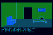 Dragon's Keep for Atari 8-bit - Entering the front room...