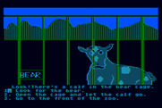 Dragon's Keep for Atari 8-bit - Help the calf out of this cage...