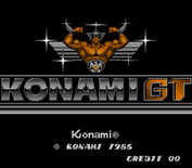 Konami GT for Arcade - Title screen.