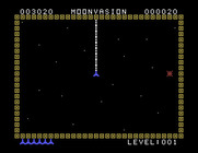 Moonvasion for TI-99/4A - Fire, and I missed the target!