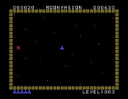 Moonvasion for TI-99/4A - Quick, shoot the opponent before you are shot!