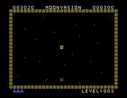 Moonvasion for TI-99/4A - Crash! I've been hit.