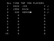 Moonvasion for TI-99/4A - A new high score...