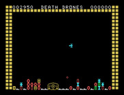Death Drones for TI-99/4A - Game start.