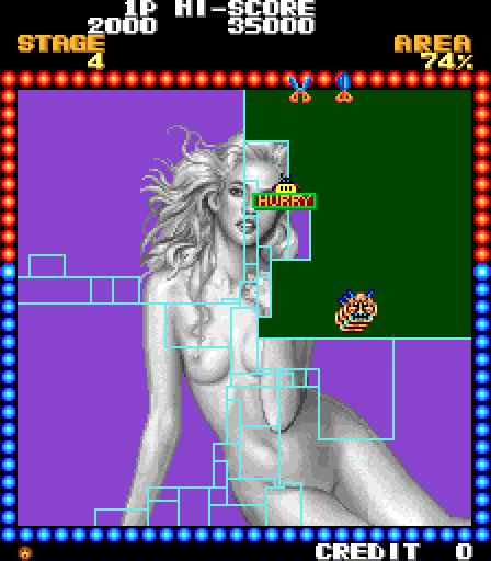 Perestroika Girls Arcade Screenshot: Hurry, the level is almost completed!