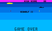 Seawolf II for Arcade - Title screen.