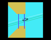 Spad XIII for TI-99/4A - View over the wing...
