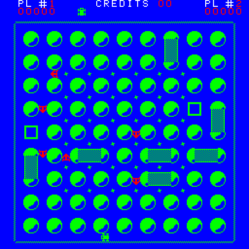 Spectar Arcade Screenshot: Game start.
