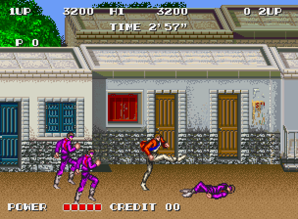 S.P.Y. Special Project Y Arcade Screenshot: Stage 2 start.