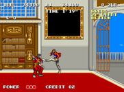 S.P.Y. Special Project Y for Arcade - Attacking the boss at the end of this stage...