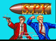 S.P.Y. Special Project Y for Arcade - Title screen.
