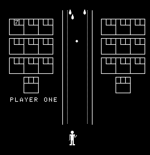 Robot Bowl Arcade Screenshot: Bowling...