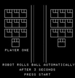 Robot Bowl for Arcade - Ready to begin a one player game?
