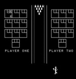 Robot Bowl for Arcade - Here comes player two in a two player game...