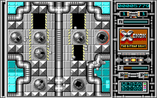 Xenon IBM PC/Compatibles Screenshot: There are a lot of bullets to dodge...