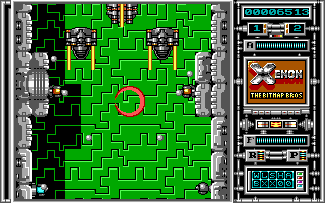 Xenon IBM PC/Compatibles Screenshot: Crash, I'm hit again...
