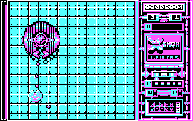 Xenon IBM PC/Compatibles Screenshot: The first large boss you'll encounter...