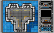 Xenon for Amiga - Game start; the plane takes off and flies over the entire level.