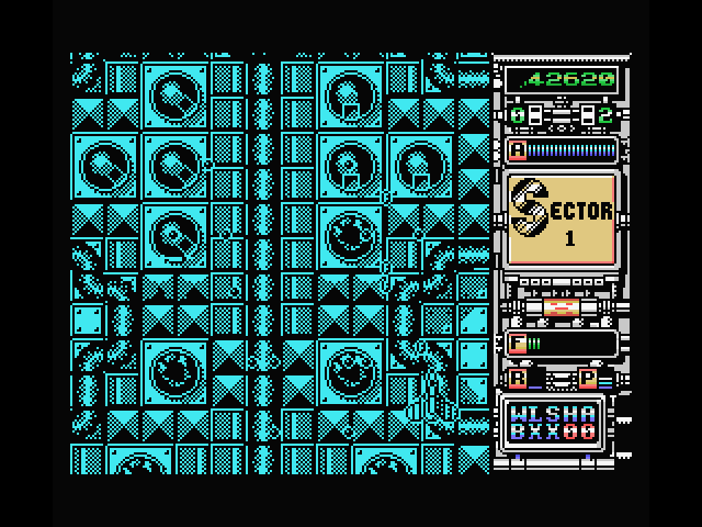 Xenon MSX Screenshot: This area is tricky...