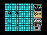 Xenon for MSX - Shooting targets as a plane.