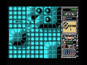 Xenon for MSX - Blasting opponents.