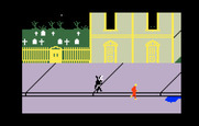 Dracula for Intellivision - Chasing a victim...