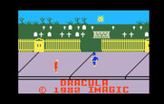 Dracula for Intellivision - Title screen.