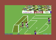 World Cup Soccer for Commodore 64 - Computer player scores!