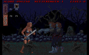 Sword of Sodan for Amiga - The dead can be tough to get past!