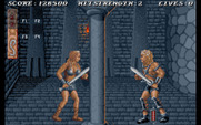 Sword of Sodan for Amiga - Approaching another opponent...