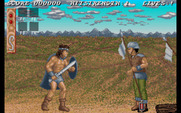 Sword of Sodan for Amiga - The first opponents you'll encounter...