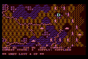 Battle of the Bulge: Tigers in the Snow, The for Atari 8-bit - Unit lost 4 CP...