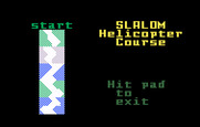 Mountain Madness: Super Pro Skiing for Intellivision - Setting up a different game.