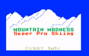 Mountain Madness: Super Pro Skiing for Intellivision - Title screen.
