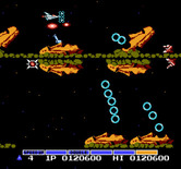 Gradius for NES / Famicom - Sometimes you have a choice between multiple paths.