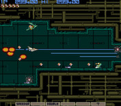Gradius for Arcade - Some areas here are rather narrow.