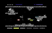 Gradius for Commodore 64 - Blasting my way through the stage...