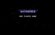 Gradius for Commodore 64 - Ready to begin a one player game?