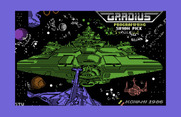 Gradius for Commodore 64 - Loading screen (U.S. version).