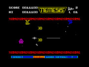 Gradius for ZX Spectrum - I've been hit!