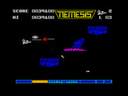 Gradius for ZX Spectrum - Try to destroy the Moai before they destroy you!