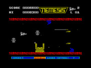 Gradius for ZX Spectrum - Fighting my way through the first stage...