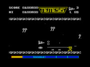 Gradius for ZX Spectrum - There's a lot to dodge in this area, you'll need to be quick!