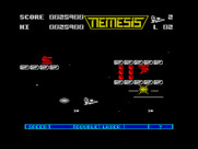 Gradius for ZX Spectrum - Power ups can be scarce, so pick them up whenever you can!